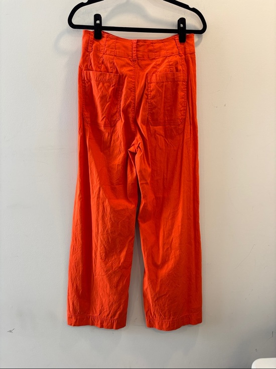 Maeve by Anthropologie Linen The Collete High Waist Wide Leg Pants - Picture 4 of 5